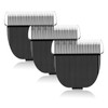 YAZIYIR 3 Pack Stainless Steel Dog Replacement Blades Compatible with
