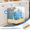 WelFurGeer Soft Close Pull Out Drawers for Cabinets, 14" W
