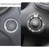 Figpade 2PCS Car Engine Push Start Button Cover Decoration Ring,Bling