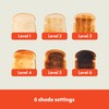 bella 2 Slice Toaster, 6 Setting Shade Control w Reheat,
