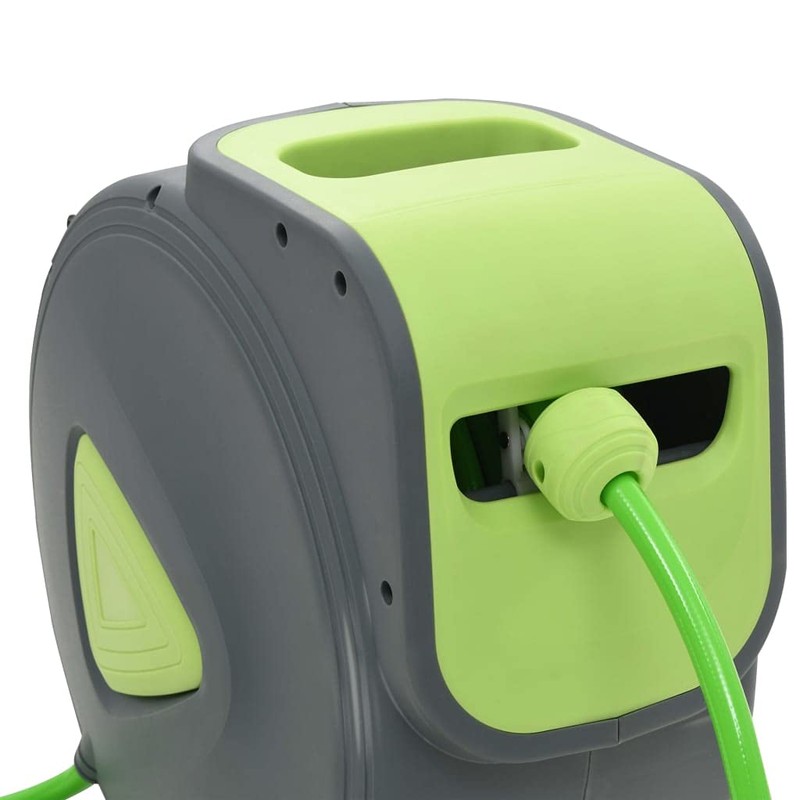 Strawberry Fairy Convenient Automatic Retractable Water Hose Reel, 98.4' Hose