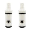 1224 1224B Faucet Cartridge Replacement Compatible with Moen Two Handle