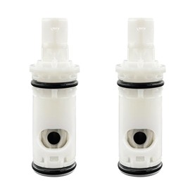 1224 1224B Faucet Cartridge Replacement Compatible with Moen Two Handle Faucets Replacement Kit For Most Double Handle Moen Faucets and Tub/Showers Repair Kit,2 Pack