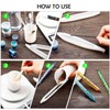3Pcs Pen Resin Mold, Epoxy Resin Molds with 45Pcs Ink