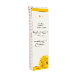 GiGi Large Bleached Muslin Epilating Strips for Hair Waxing and Removal, 100 Strips