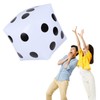 20 Inch Jumbo Inflatable Dice,Outdoor Fun Giant Inflatable for Indoor
