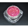 Premium Glitter Powder Pink Mai Mango for Nail Art