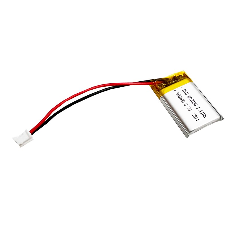 FITHOOD 602030 3.7v Battery 300mAh Lithium Polymer Rechargeable Battery with