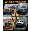 Auxbeam 3 Inch Color Play Series Off-Road Protective Cover, Black