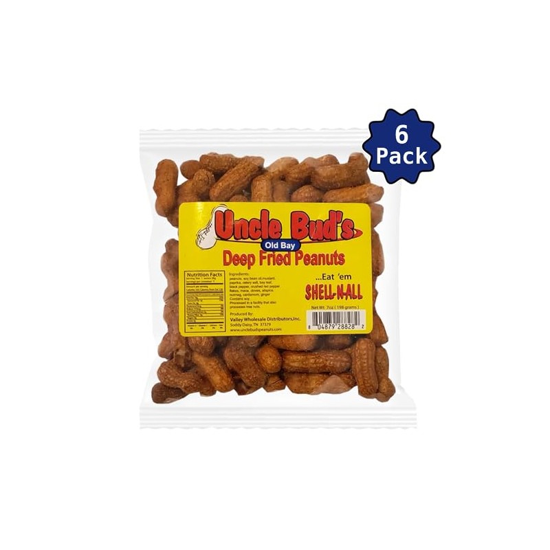 Deep Fried Peanuts -Eat em Shell & All! (Old Bay)