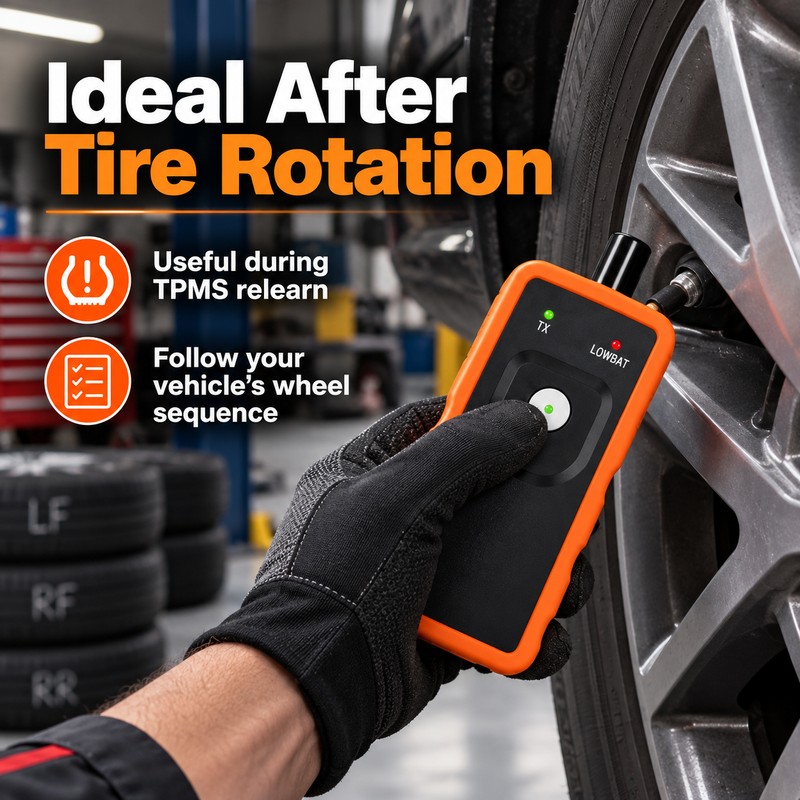 Ford GM TPMS Reset Tool - 50448 Plus 2-in-1 Tire