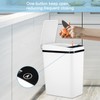 Automatic Touchless Garbage Can, Small Motion Sensor Smart Trash Can,
