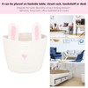 Storage Basket Rugged Lovely Small Bunny Attractive Decorative Home Furnishing