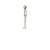 Dulton CH14-G515 Mini Rake for Gardening, Reiki Height 6.4 x