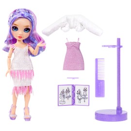 Rainbow High Fantastic Fashion Doll - VIOLET WILLOW - Purple 11” Fashion Doll and Playset with 2 Outfits & Fashion Play Accessories - Great for Kids 4-12 Years Old