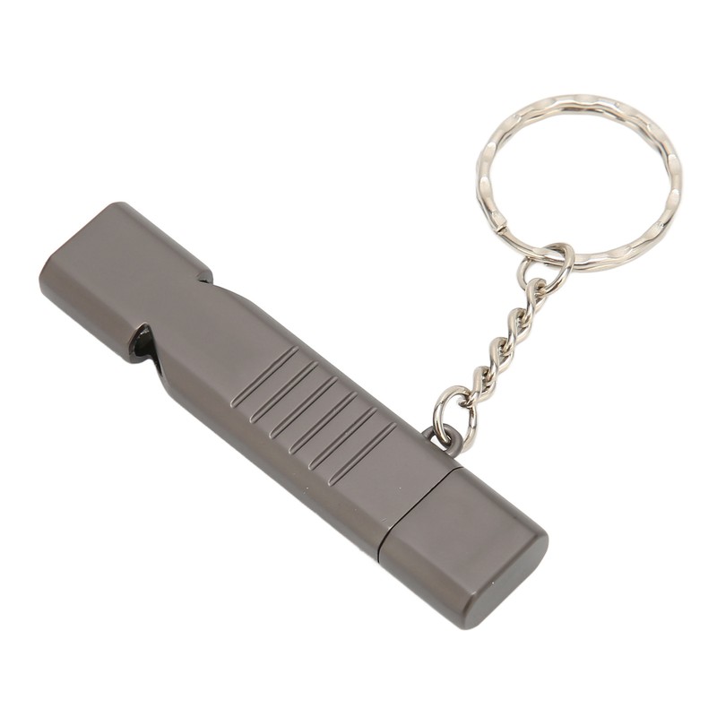 Whistle Flash Drive SOS Outdoor Waterproof 120dB Sound Multifunction Zinc