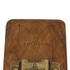 Tourbon Vintage Leather Tape Measure Holder for Belt (Pack of