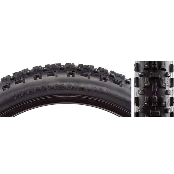 CST Toboggan Tires Toboggan 26 X 4.0 Wide Black Wire