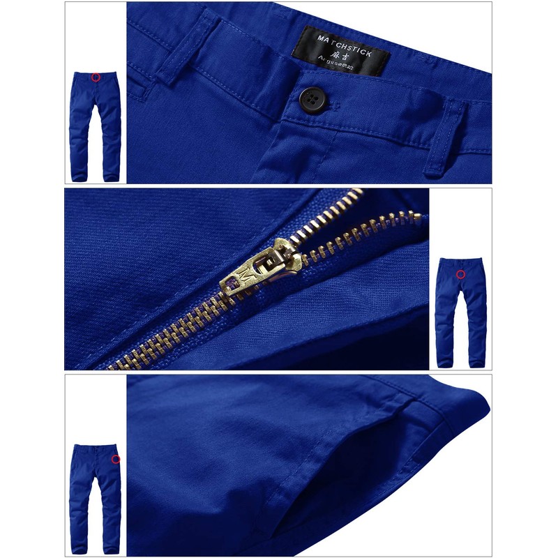 Match - Recto para hombre, 8105 Lavado Azul, 38W x