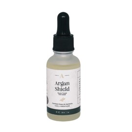 Ameline | Argan Shield Suero Facial Natural con Aceite de Argán y Siempreviva | Hidratación y Luminosidad con Ingredientes Botánicos | 30 ml