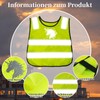 Ourdort Ourdort 2 Stck Warnweste Kinder,Kinderwarnweste fr (3-12 Jahre),Kinder Sicherheitswesten,Atmungsaktive