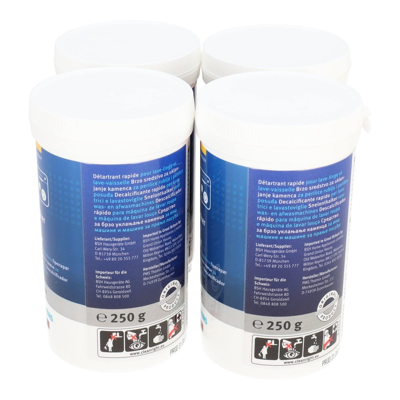sparefixd Multi-Purpose Descaler, Pack of 4 to Fit Gaggenau Washing