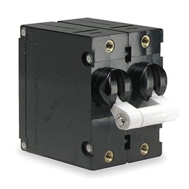 Carling Technologies Circuit Breaker, MG Circuit Breaker Type, Toggle Switch Type, Number of Poles: 2 - CA2-B0-34-670-321-D