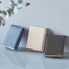 Salisty Smart Wallet, Thin, dusty blue