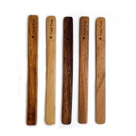 KXLCGYK Wood Muddler Coffee - Wood Muddler Set of 5 17.5CM Teaspoon Tea Ice Cream