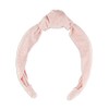Scunci I Am Recycled Planet Earth-Friendly Soft Knot Headband, Pink,