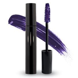 Radiant Professional Volume & Curl Mascara – Lengthening & Volumizing, Smudge-Proof, for Sensitive Eyes, Ideal for Mature & Young Women, 0.43 oz (04 Violet)