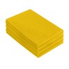 FabricLA Acrylic Felt Fabric Sheets for Crafts | Precut 9" X 12" Inch (20 cm X 30 cm) Felt Squares | Felt Fabric Sheets for DIY Crafts, Hobby, Costume, and Decoration | Yellow, 10 Pieces