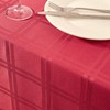 Mebakuk Jacquard Plaid Table Cloth Rectangle Modern Tablecloth Waterproof Anti-Shrink