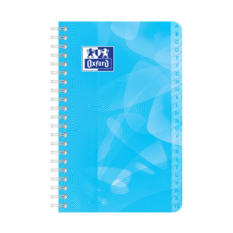 Oxford Spiral Index Polypropylene Cover 11 x 17 cm 100