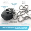 Smith’s® (44.5mm-45mm) Black Plug & Chain - Bathtub, Bathroom, &