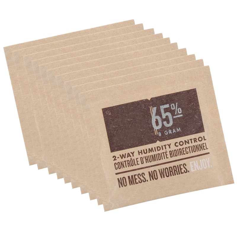 10Pcs Mini 2‑Way Humidity Control Sealing Cigar Humidifier Bag for