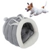 Rabbit Ears Cat and Dog Kennel Machine Washable Semi Enclosed