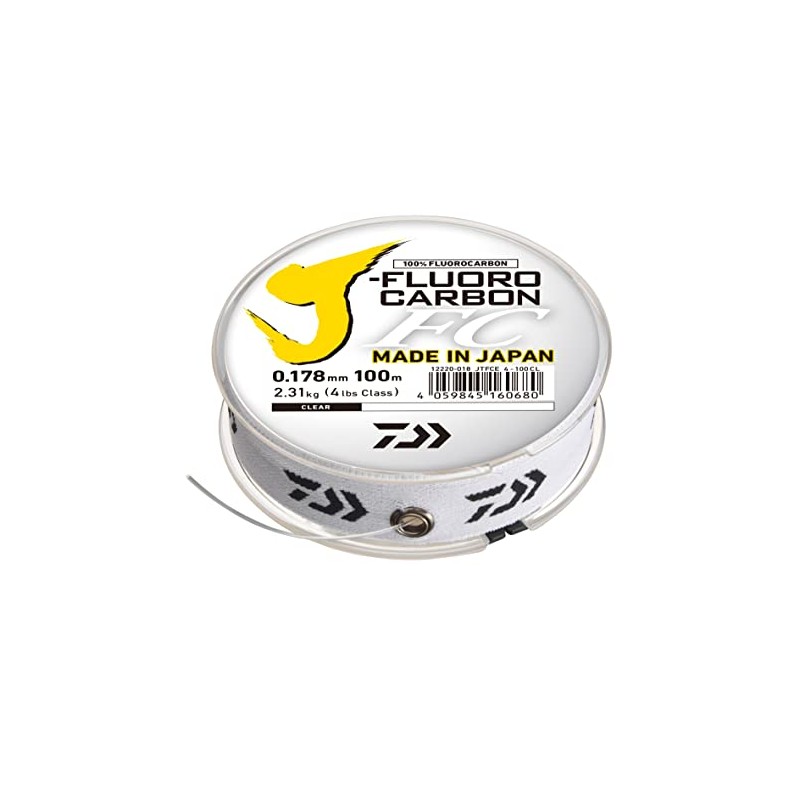Daiwa J Fluorocarbon Transparent 100 m 0.352 mm