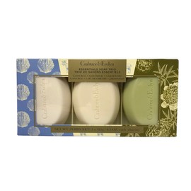 Crabtree & Evelyn Essentials Soap Trio La SOURCE GOATMILK GARDENERS NET WT 3 x 185g / 6.5 Oz