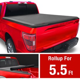 MaxMate Soft Roll-up Truck Bed Tonneau Cover Compatible with 2015-2020 Ford F-150 | 5.5' (67") Bed | TCF169029