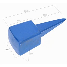 KOTARBAU Dengel Anvil Flat Forged for Dengling Scythe Blades Blue