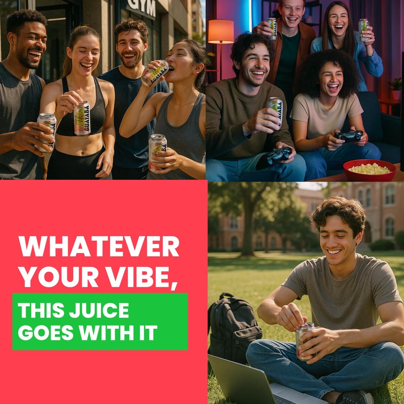 De Mi Pais Guava Juice with Pulp, Premium Quality Fruit