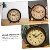MAGICLULU Vintage Alarm Clock Silent Retro Tabletop Clock for Home