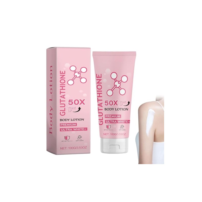 LYROYREG 2PCS Glutathione 50x Tone Up Body Lotion