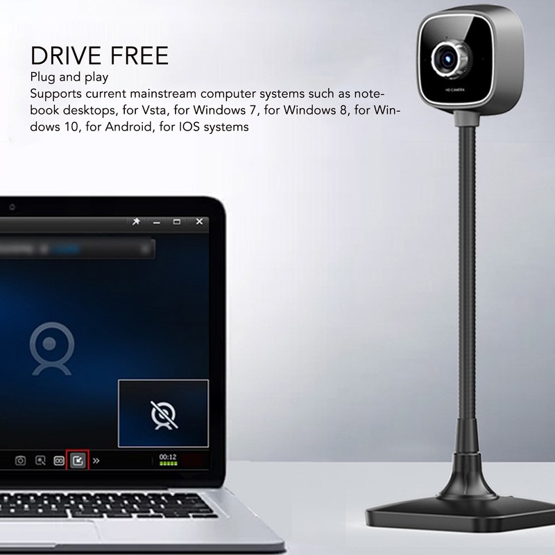 USB Camera 1080P Full HD Manual Focus Wide Angle Driver