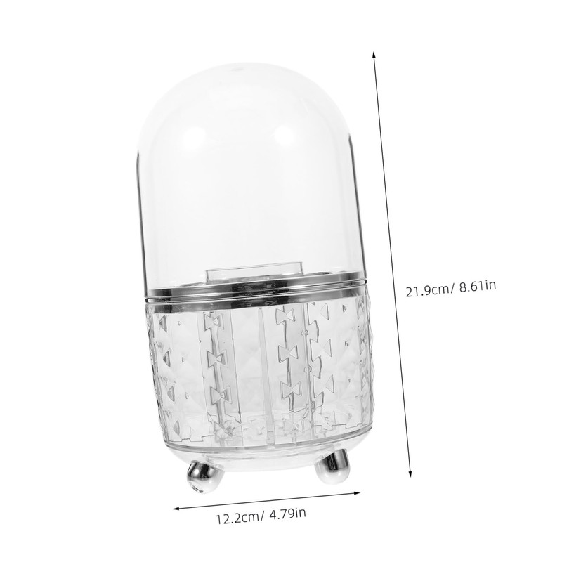 Gadpiparty Makeup Brush Holder Rotating Cup Pen Cup Stationery Organizer