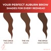 Ginge.Life The Ginge: Auburn Red Eyebrow Pencil – Waterproof, Double-Ended