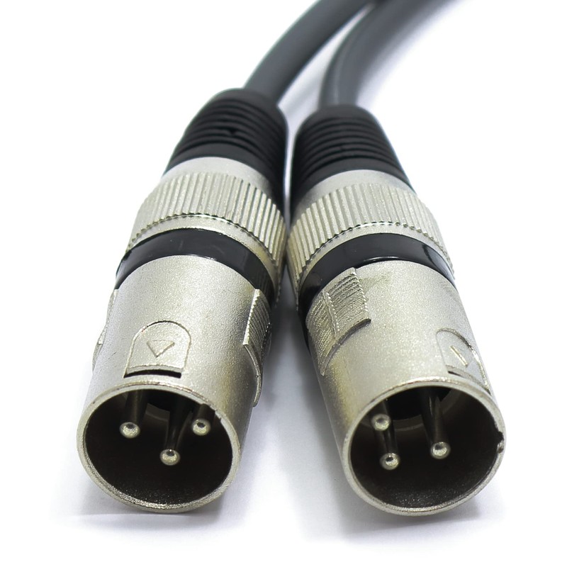 VITALCO 2x XLR Male to 2x RCA Stereo Cable 5