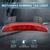 NATGIC 1PC Motorcycle Tail Light Chopped Rear Fender Edge LED