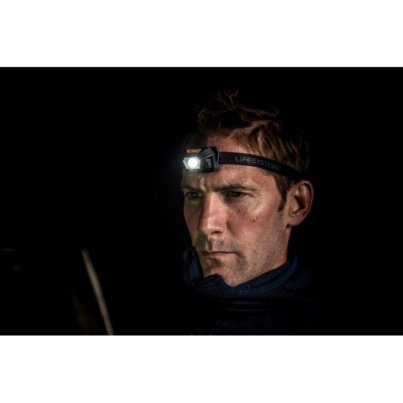 Life Systems Intensity 155 LED Head Torch, Black, One Size